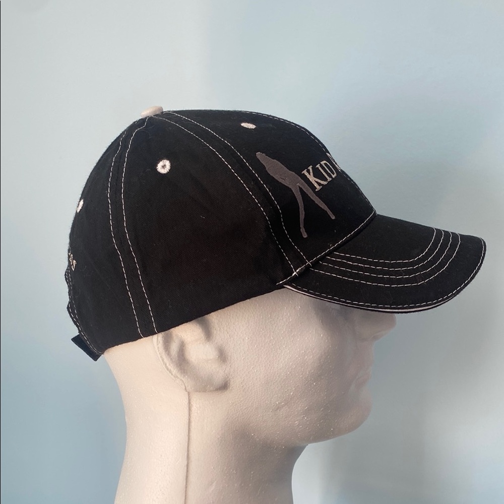 Kid Rock “American Bad Ass” Black Hat With White Stitching And Embroidered Logo - Picture 3 of 11